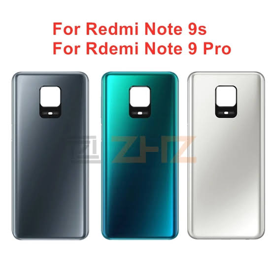 CACHE ARRIERE REDMI NOTE 9 PRO - NOTE 9S