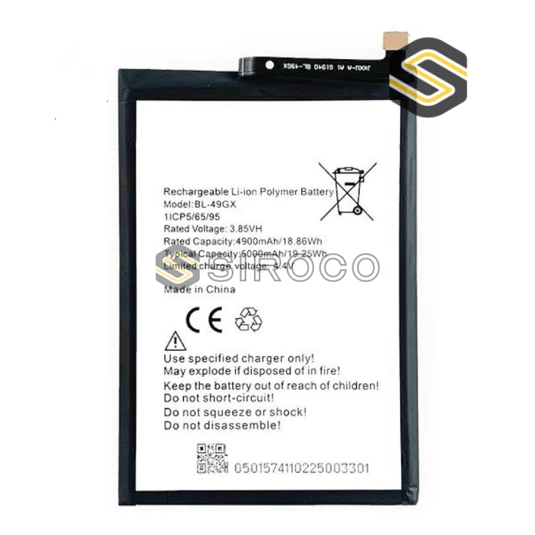 Batterie Infinix (BL-49FX) Smart 5 / Smart 6 / Hot 8 / Hot 9 / Hot 10 Lite / Note 7