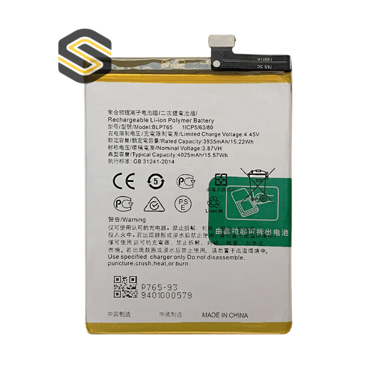 Batterie Oppo Reno 3 (BLP765)