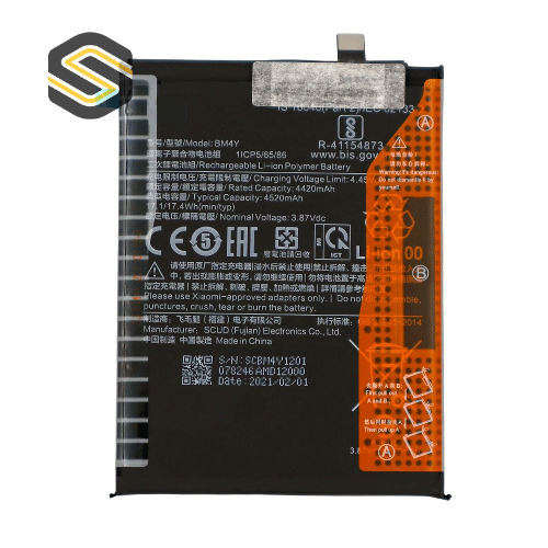 Batterie Poco F3 (BM4Y)