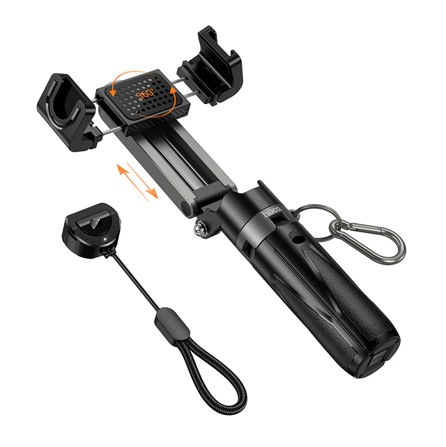 Hoco K27 Trépied et perche selfie pliable avec télécommande